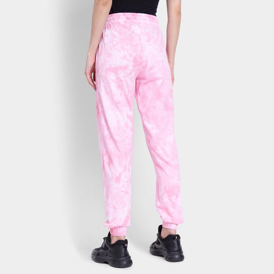 Ladies' 100% Cotton Track Pants , हल्का गुलाबी, large image number null