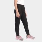 Girls' Black Long Johns Thermal, Black, small