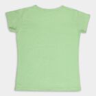 Girls' T-Shirt, हल्का हरा, small image number null