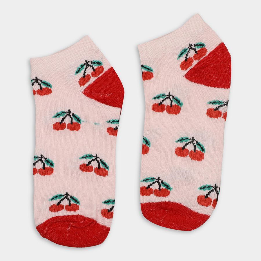 Ladies' Socks (Pack of 3), Assorted, large image number null
