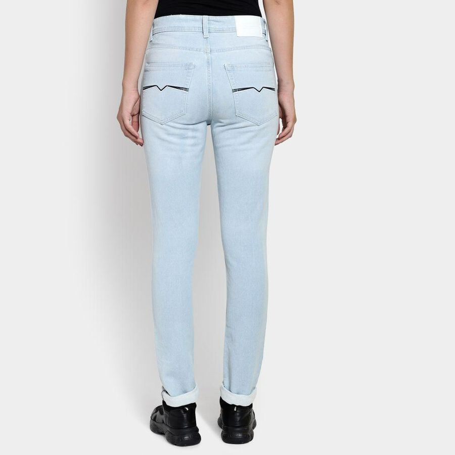 Men's Skinny Jeans , Light Blue, large image number null