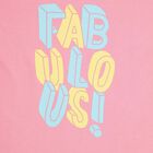 Girls' T-Shirt , गुलाबी, small image number null