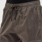 Men's Muted Charcoal Slim Fit Cargo Trousers, गहरा ग्रे, small image number null