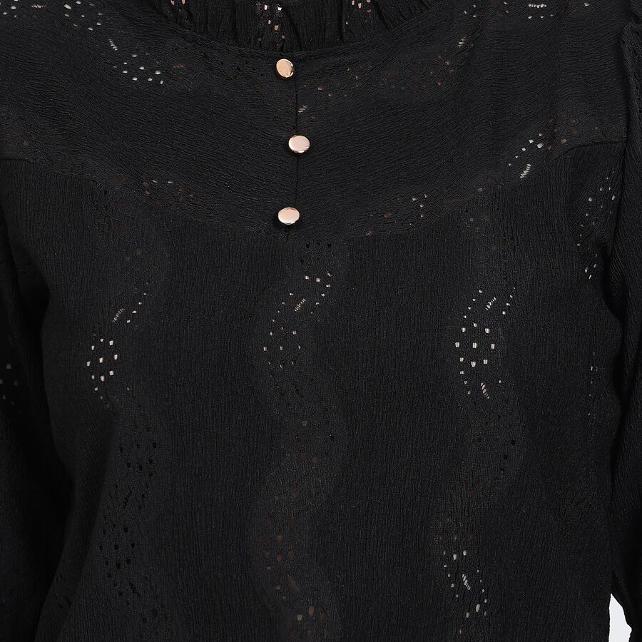 Ladies' Top, Black, large