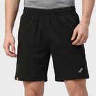 Men's Black Regular Fit Sports Shorts, Black, small