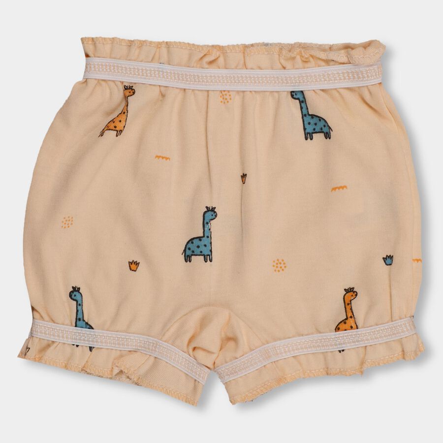 Infants' 100% Cotton Bloomer , Peach, large