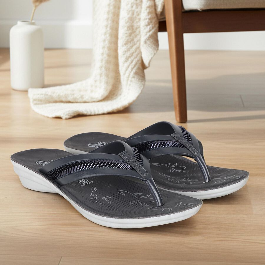 Ladies' Sandal, ग्रे, large