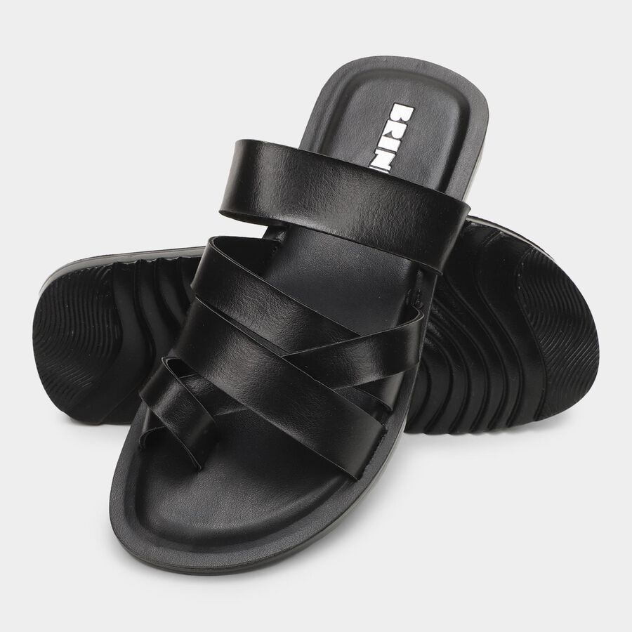 Men's Sandal, Black, large image number null
