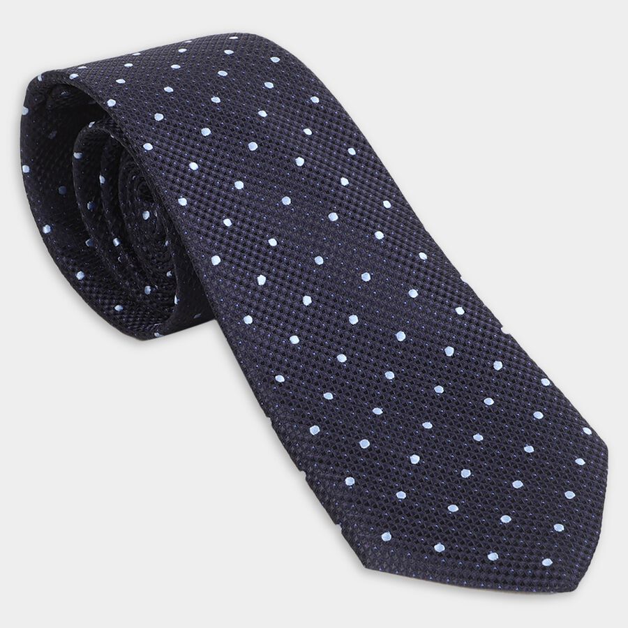 Men's Tie, Dark Blue, large image number null