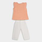 Girls' Capri Set , Peach, small image number null