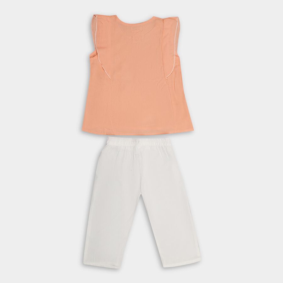 Girls' Capri Set , Peach, large image number null