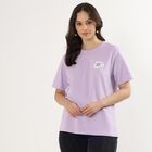 Ladies' 100% Cotton Round Neck T-Shirt, Lilac, small image number null