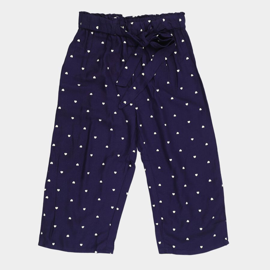 Girls' Capri, Navy Blue, large