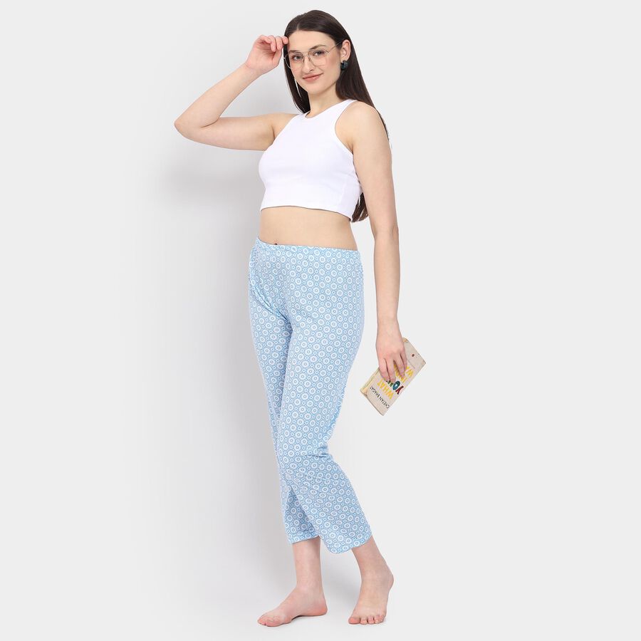 Ladies' Pyjama, हल्का नीला, large image number null