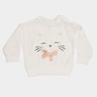 Infants' Sweatshirt, ऑफ व्हाइट, small image number null