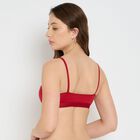 Ladies' Bra, Maroon, small image number null