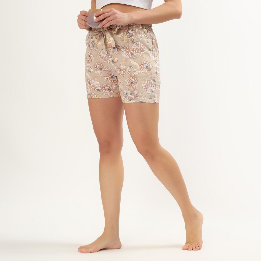 Ladies' Shorts, Beige, large