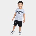 Boys' Woven Baba Suit, Light Blue, small