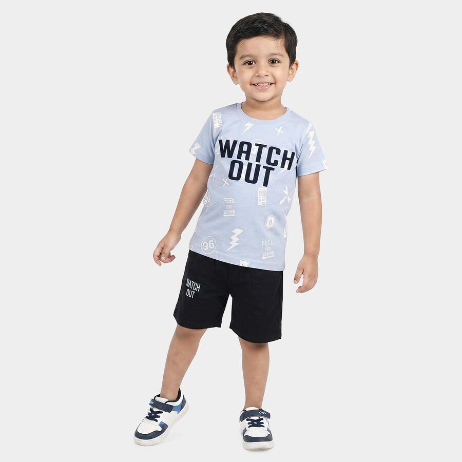 Boys' Woven Baba Suit, Light Blue, large