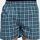 Men's 100% Cotton Boxers, Dark Green, small