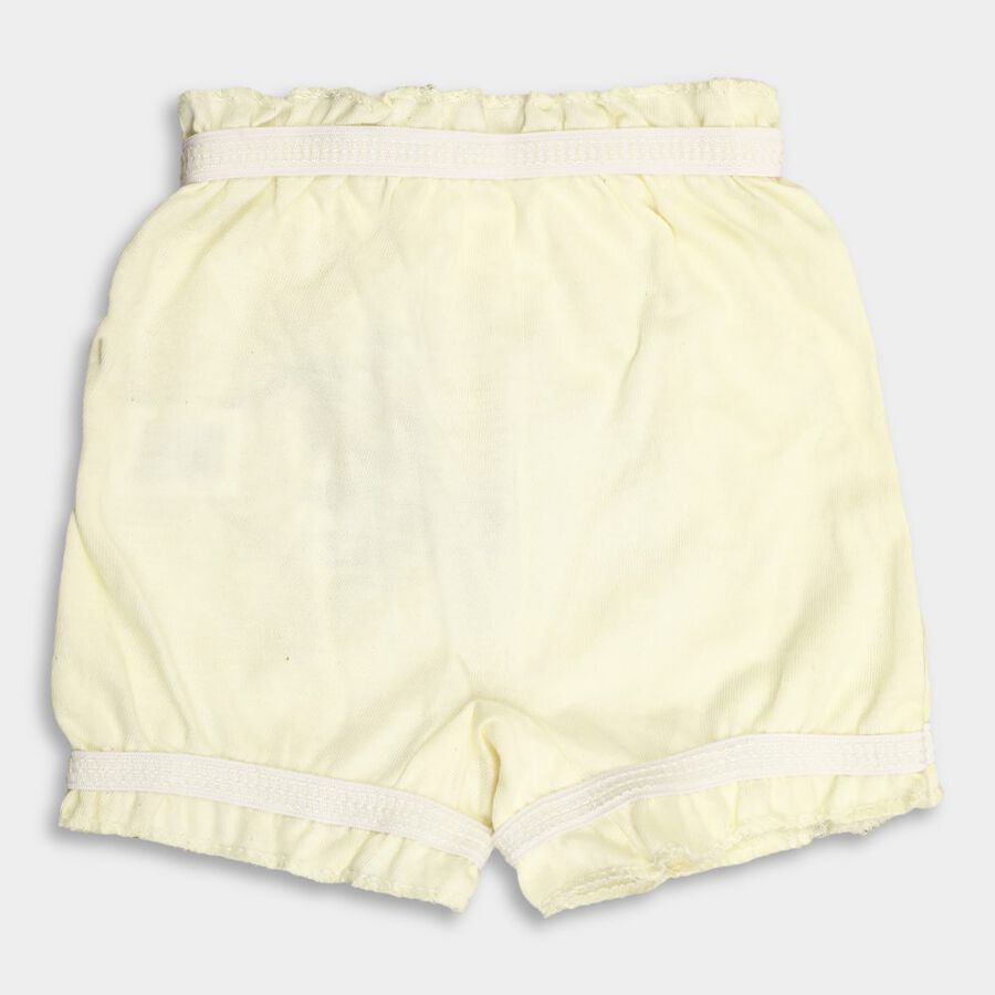Infants' Cotton Bloomer, Yellow, large image number null