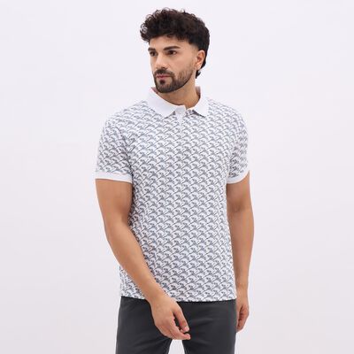 Men's Collared Half Sleeves T-Shirt 
