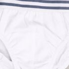 Boys' Cotton Brief, White, small image number null