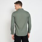 Men's Cotton Casual Shirt, ओलिव, small image number null