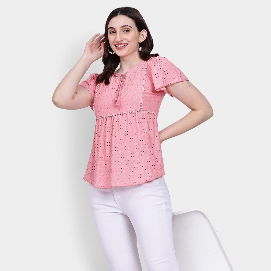 Ladies' Top , गुलाबी, large image number null