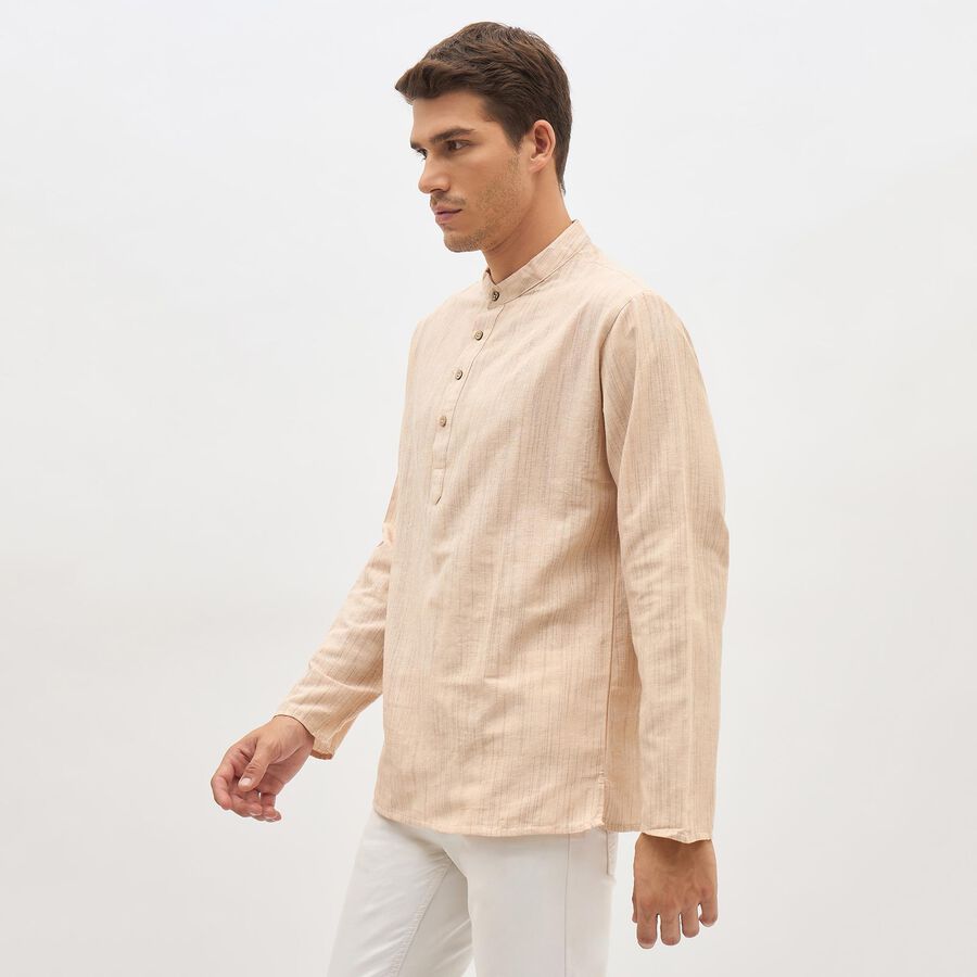 Men's Kurta , Peach, large image number null