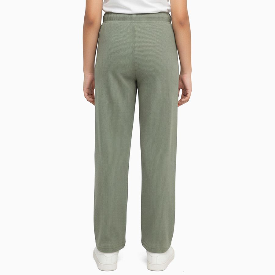 Girls' Light Sage Green Cargo Pyjama with Utility Pockets, ओलिव, large image number null