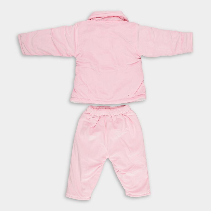 Infants' Baby Pink Embroidered Hipster Set, Pink, large image number null