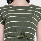 Stripes Dress, Olive, small image number null