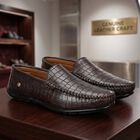 Men's Formal Shoes, भूरा, small