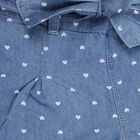Girls' Capris, Mid Blue, small