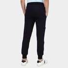 Boys' Navy Blue Space Print Elastic Waist Pyjama, नेवी ब्लू, small image number null