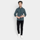 Stripes Casual Shirt, Dark Green, small image number null