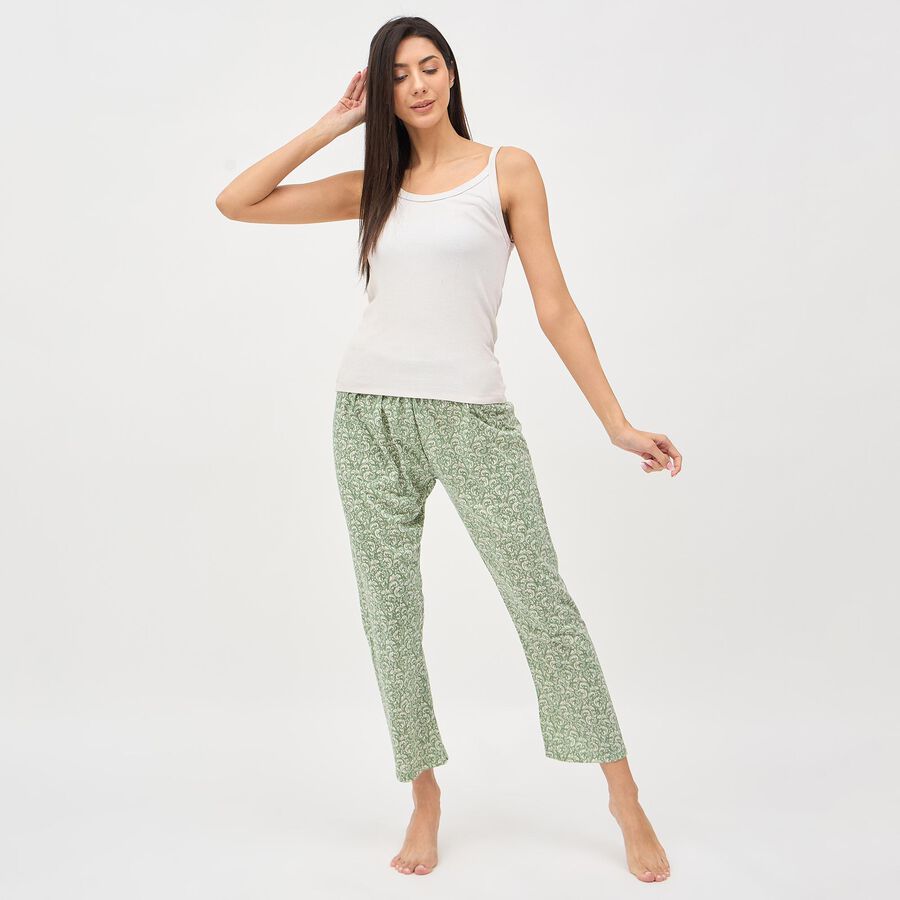 Ladies' Full Length Pyjama, हल्का हरा, large image number null