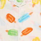 Boys Snow White Classic Casual Shirt, सफ़ेद, small