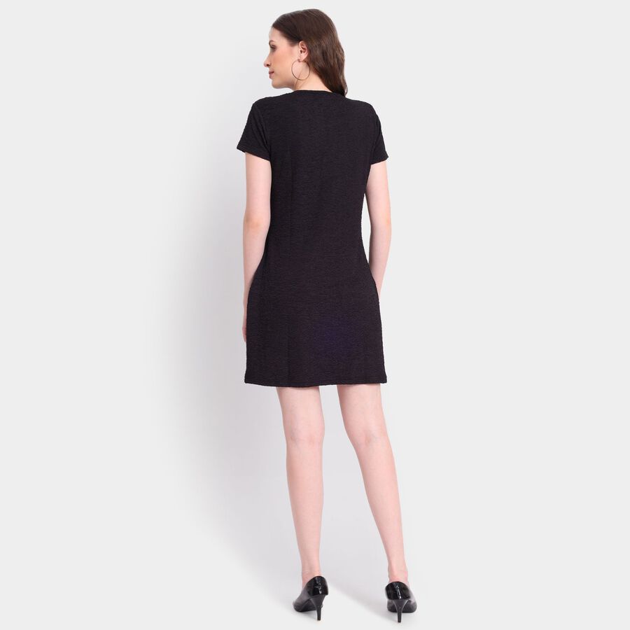 Ladies' Dress, काला, large image number null