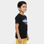 Boys' Half Sleeves T-Shirt, नेवी ब्लू, small
