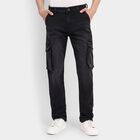 Men's Slim Fit Jeans , Black, small image number null