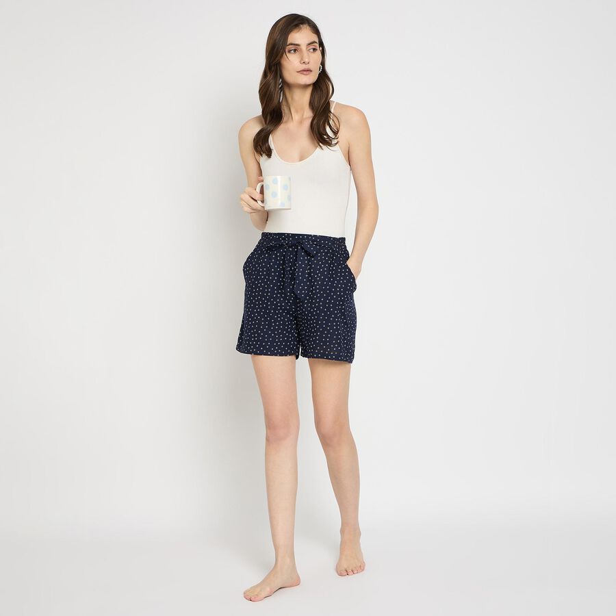Ladies' Shorts , नेवी ब्लू, large image number null