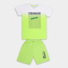 Boys' 100% Cotton Knit Baba Suit , Light Green, small