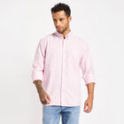 Cotton Solid Casual Shirt, Pink, small image number null