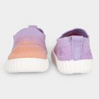 Girls' Lavender Slip-On Sneakers, Lilac, small