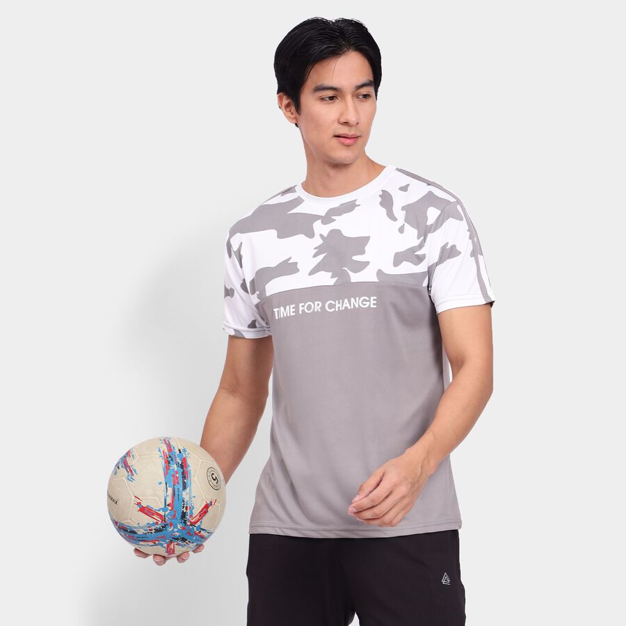 Men's Drifit T-Shirt, Light Grey, large image number null
