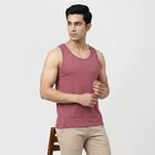 Men's Pink Round Neck Muscle Gym T-Shirt, गुलाबी, small