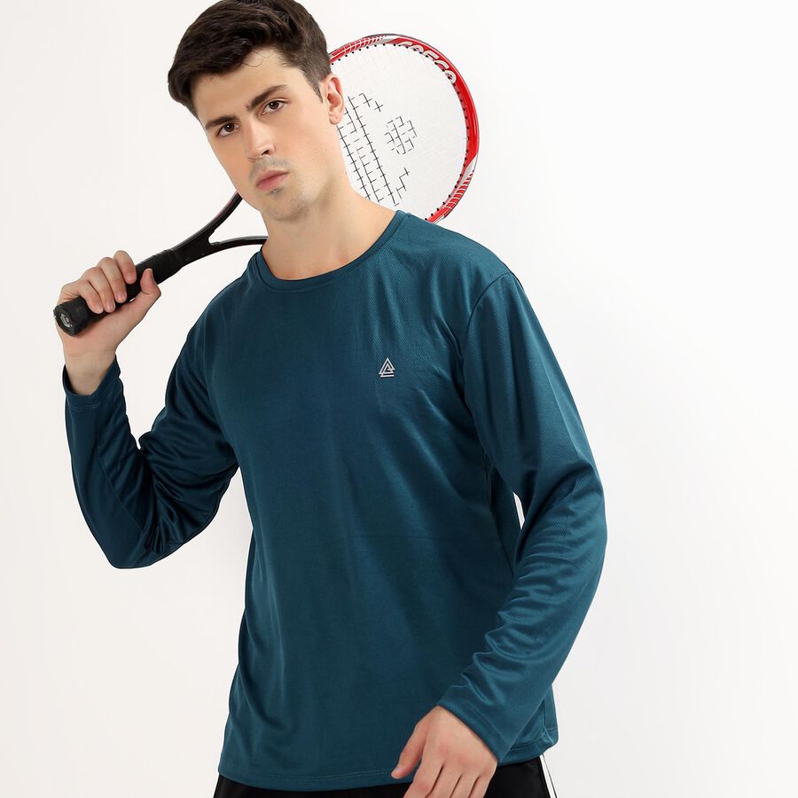 Men's T-Shirt, Teal Blue, large image number null