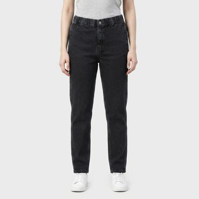 Women's Grey Regular Fit Classic Jeans